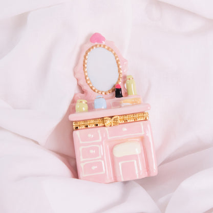 Pink Dresser Trinket Box