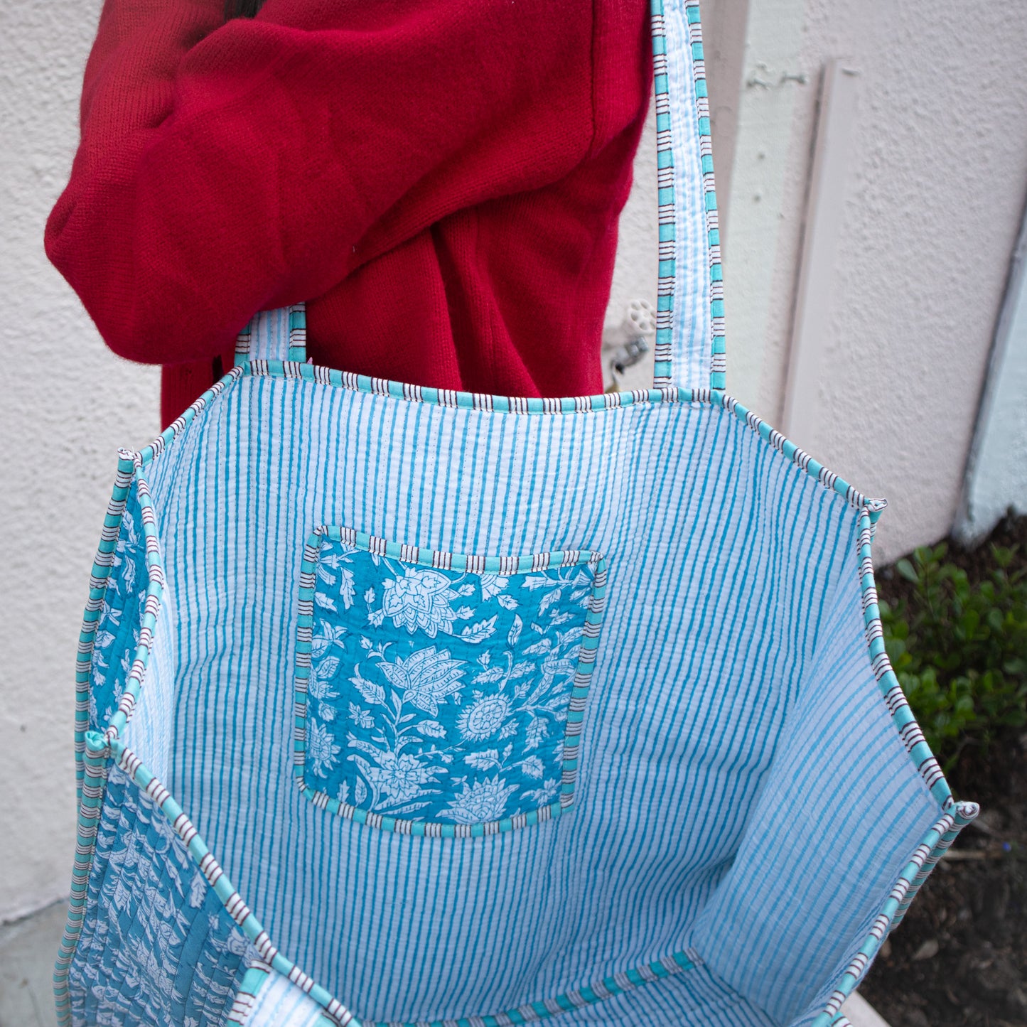 Block Print Tote Bag