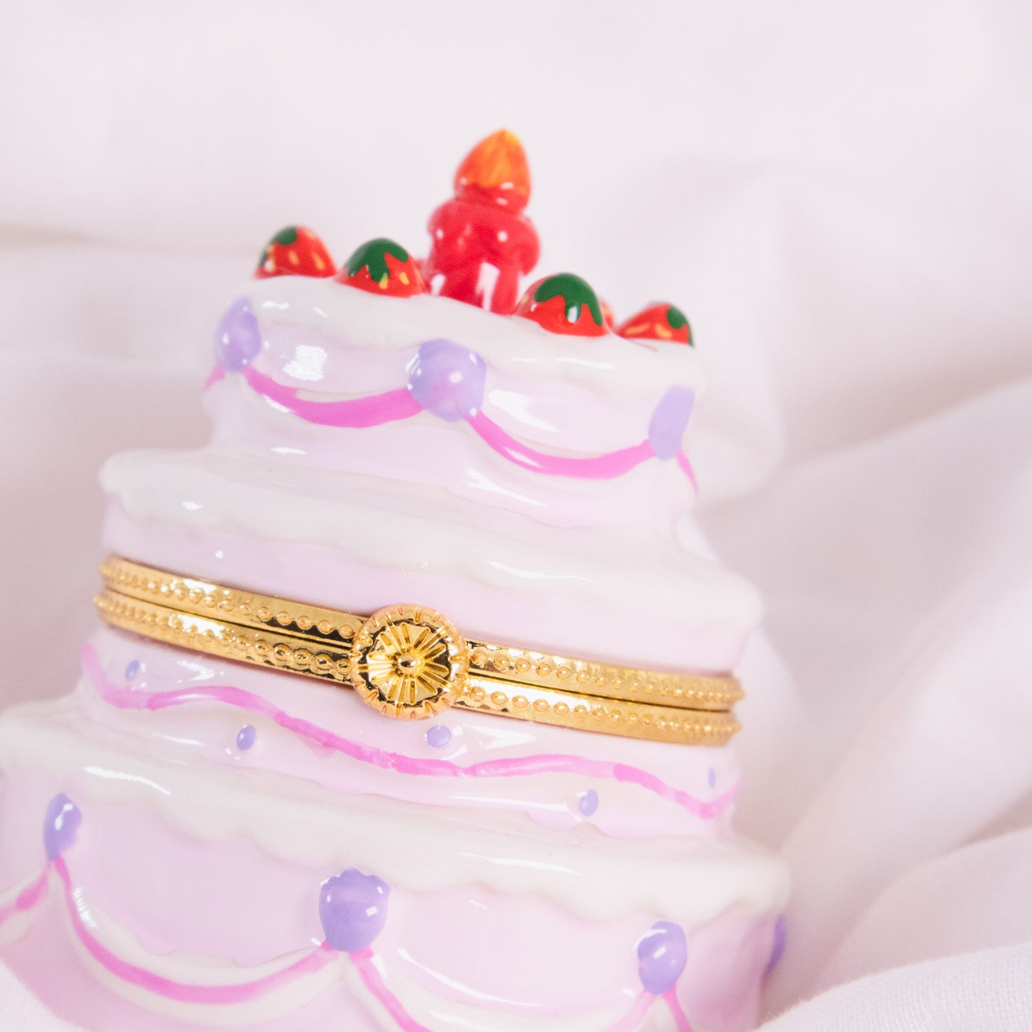 Strawberry Cake Trinket Box