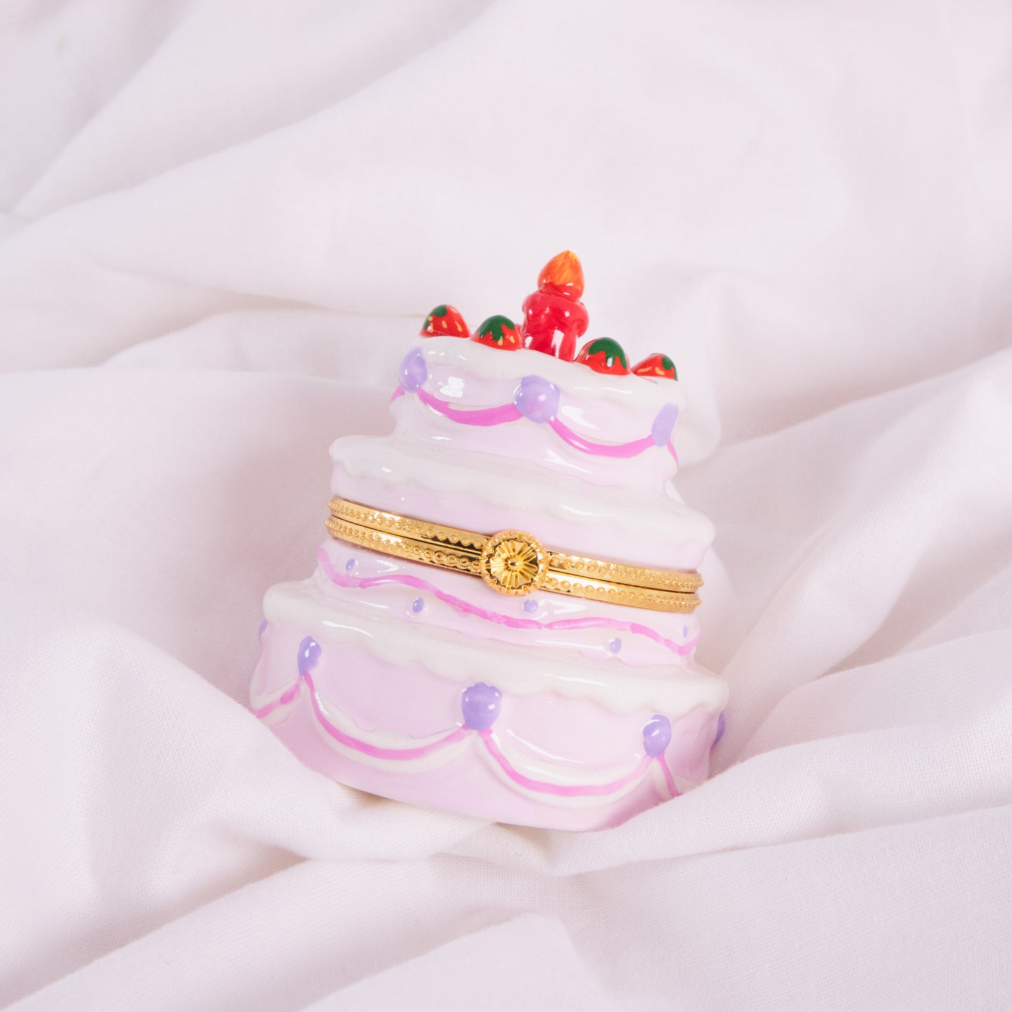 Strawberry Cake Trinket Box