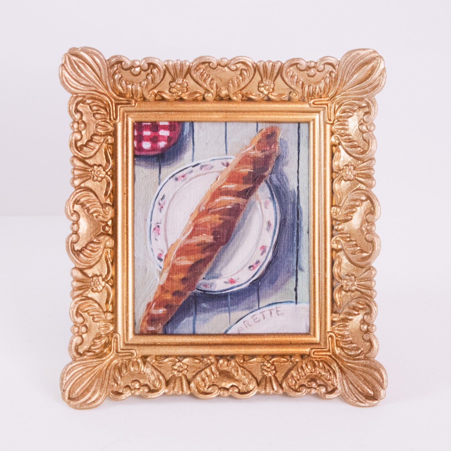 French Bread Mini Framed Art
