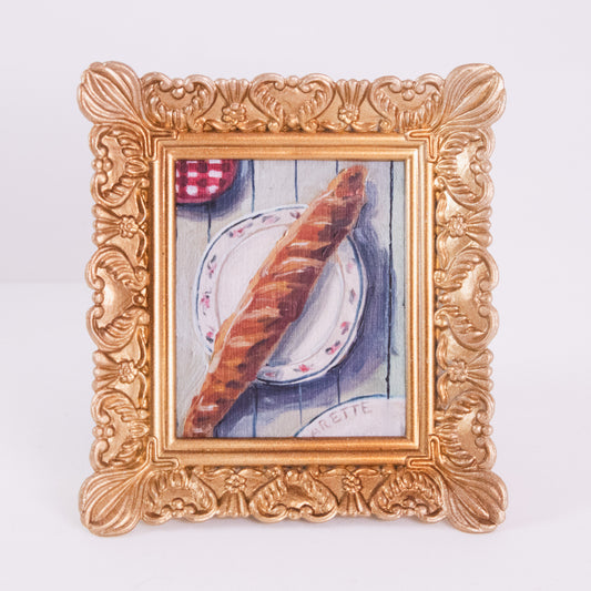 French Bread Mini Framed Art