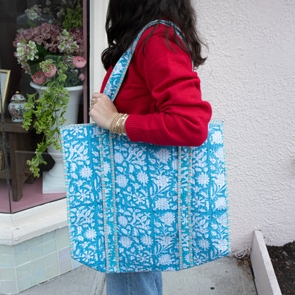 Block Print Tote Bag