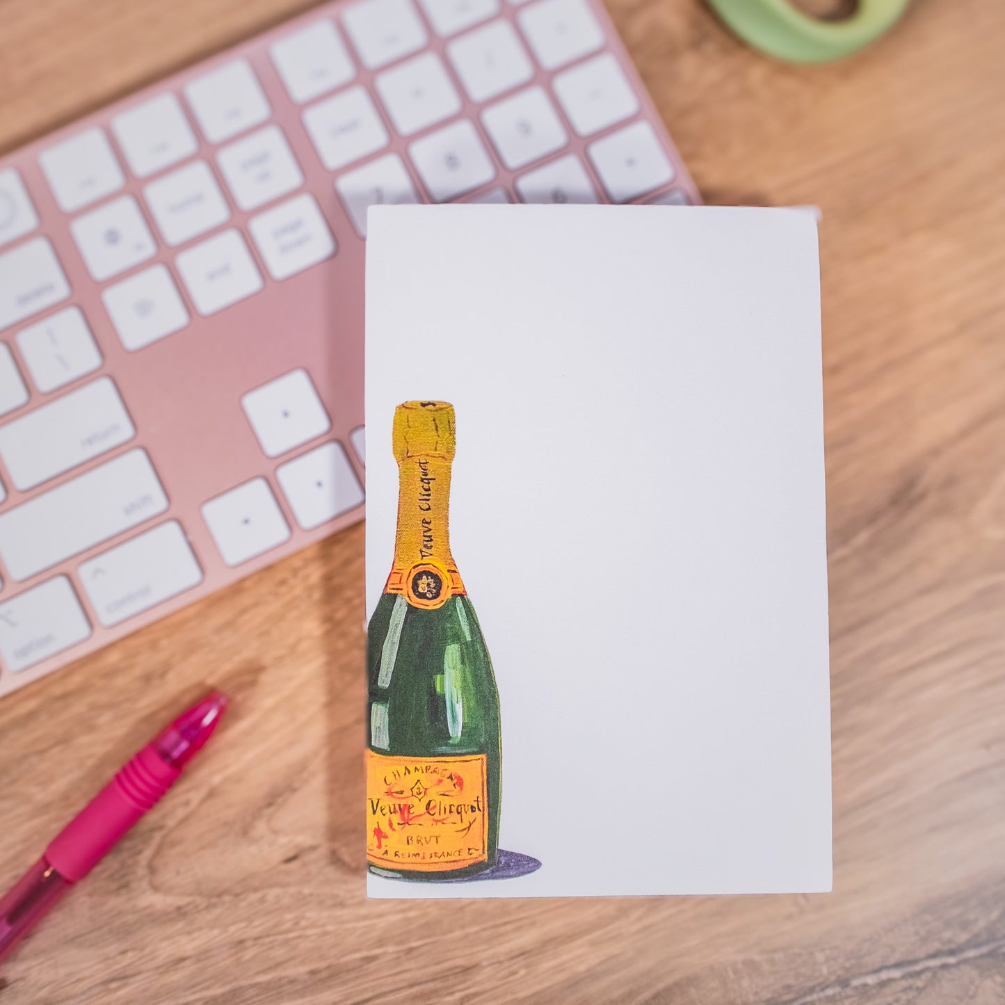 Champagne Notepad