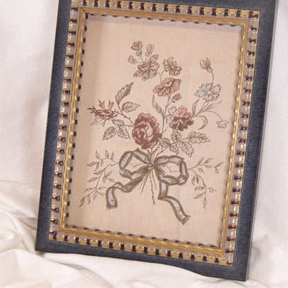 Vintage Bow Bouquet Framed Wall Art