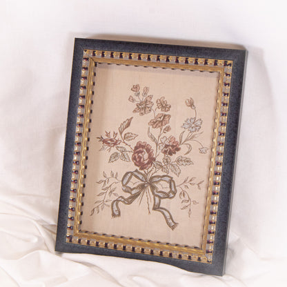 Vintage Bow Bouquet Framed Wall Art