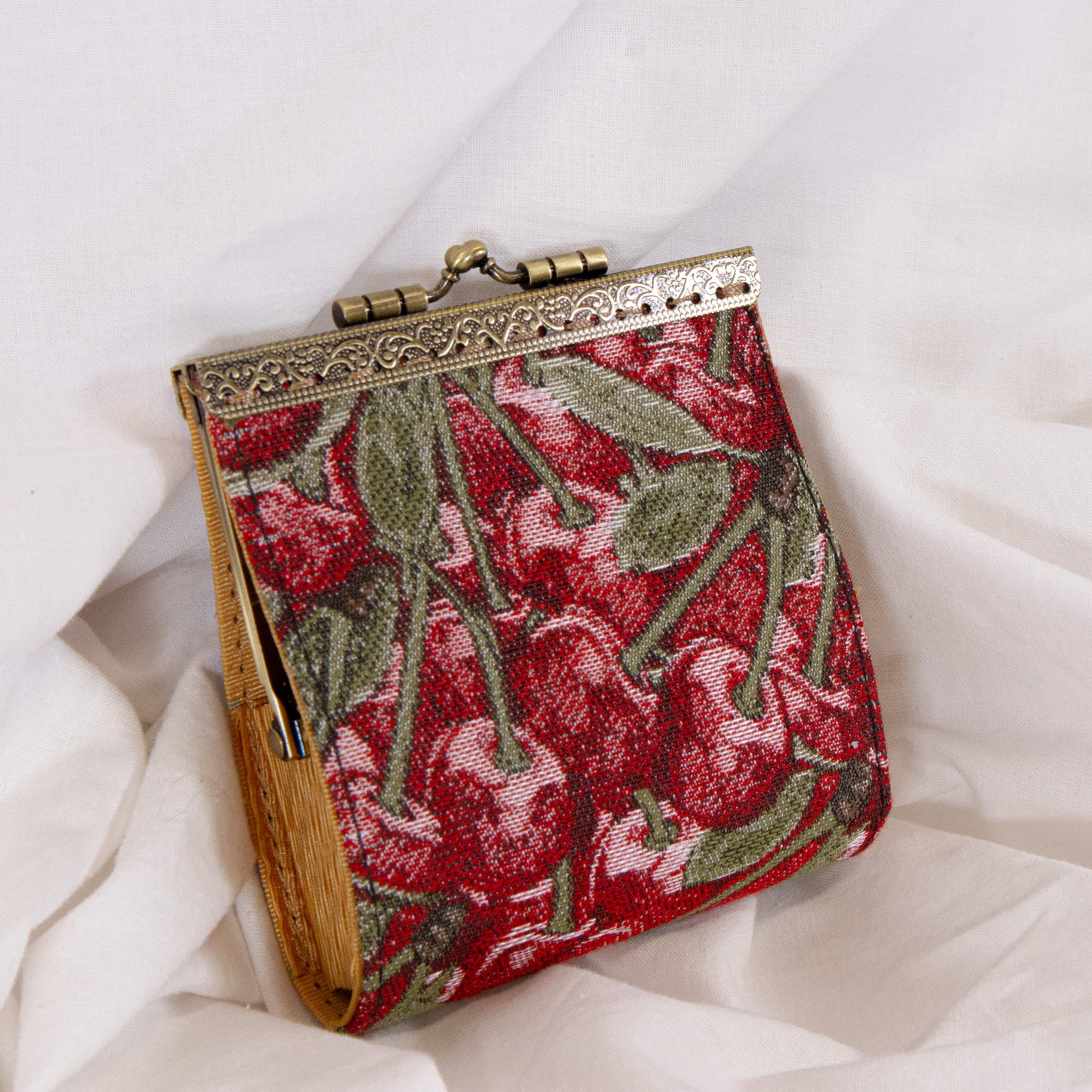 Vintage Floral Card Holder