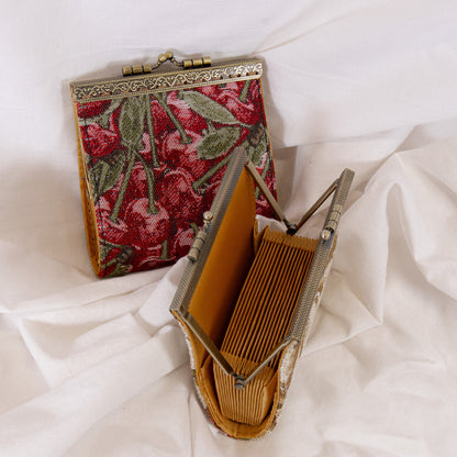 Vintage Floral Card Holder