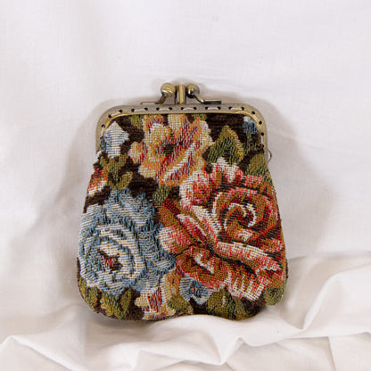 Vintage Floral Coin Purse