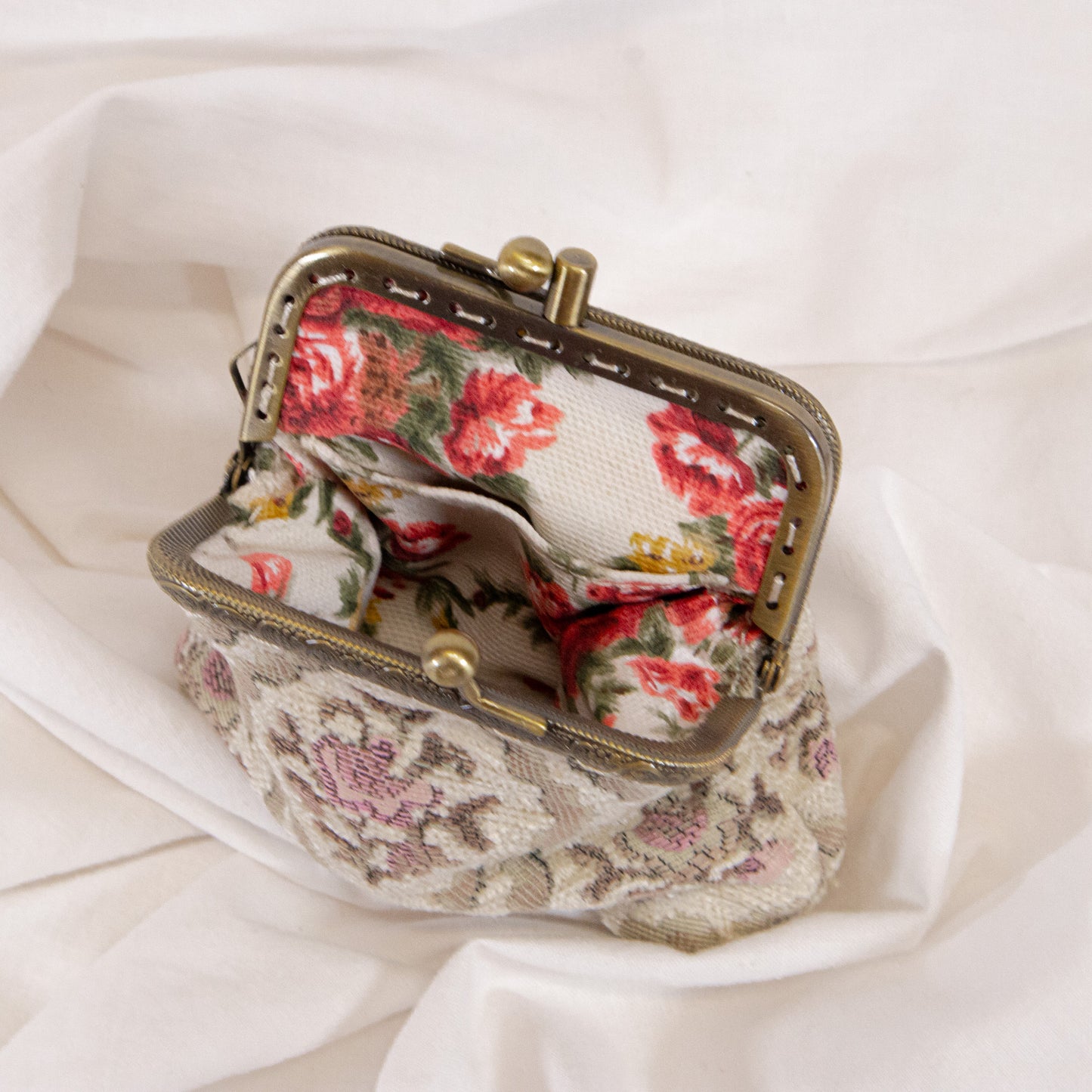 Vintage Floral Coin Purse