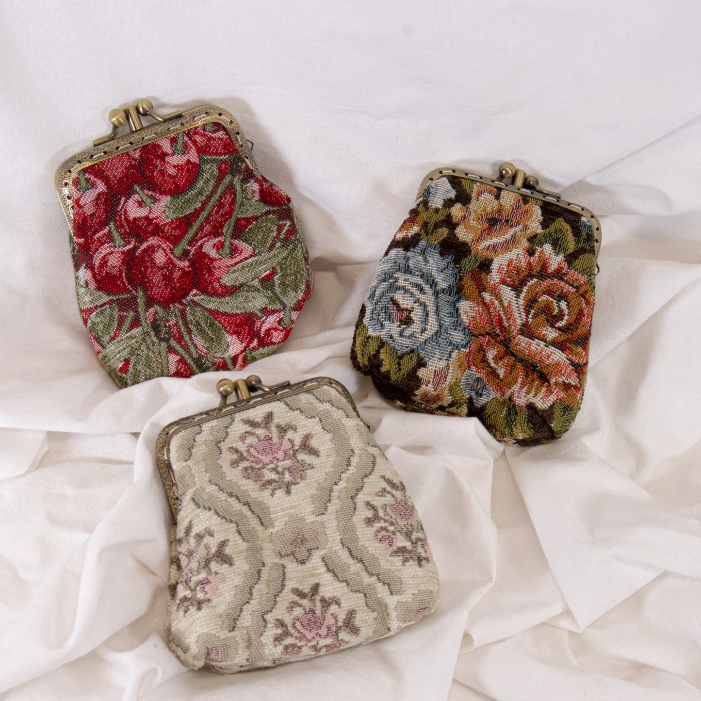 Vintage Floral Coin Purse