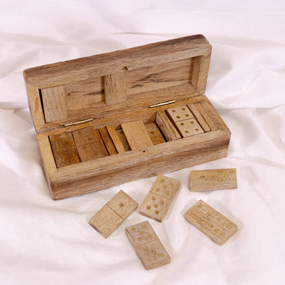 Wooden Domino Box