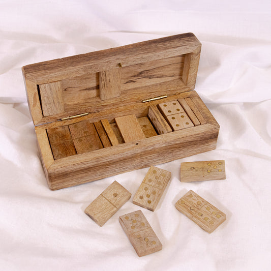 Wooden Domino Box