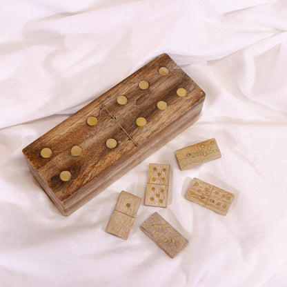 Wooden Domino Box