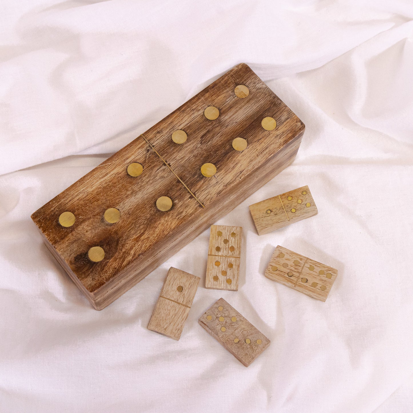Wooden Domino Box