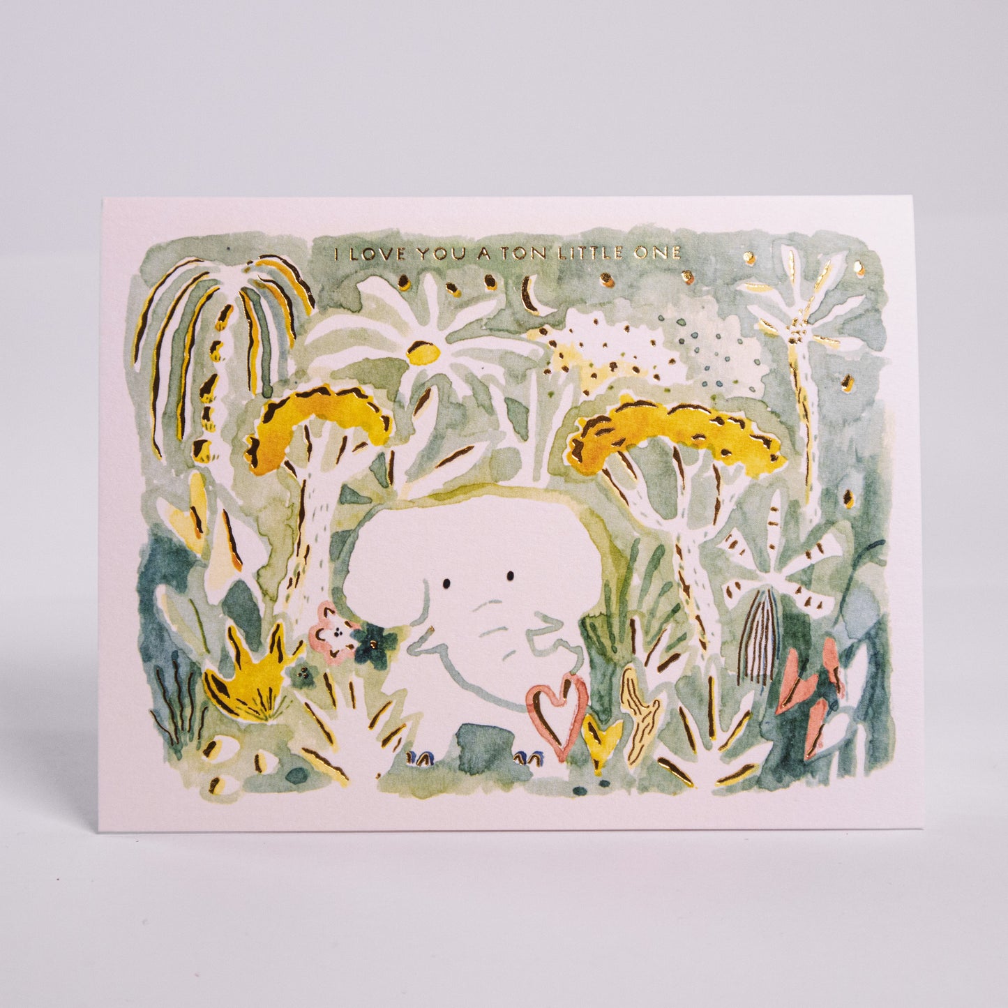 Elephant I Love You Greeting Card