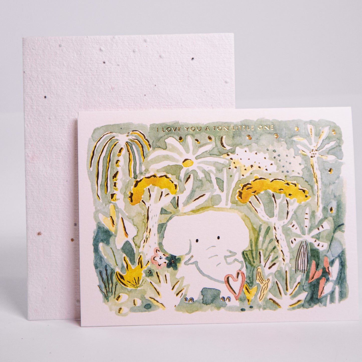 Elephant I Love You Greeting Card
