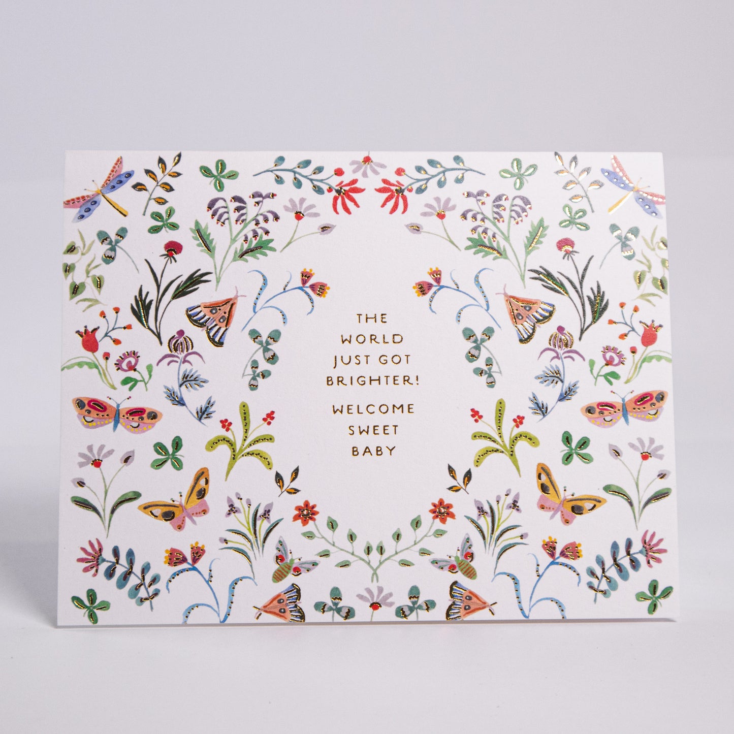 Butterfly Baby Greeting Card