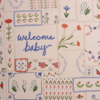 Baby Quilted Greeting Card