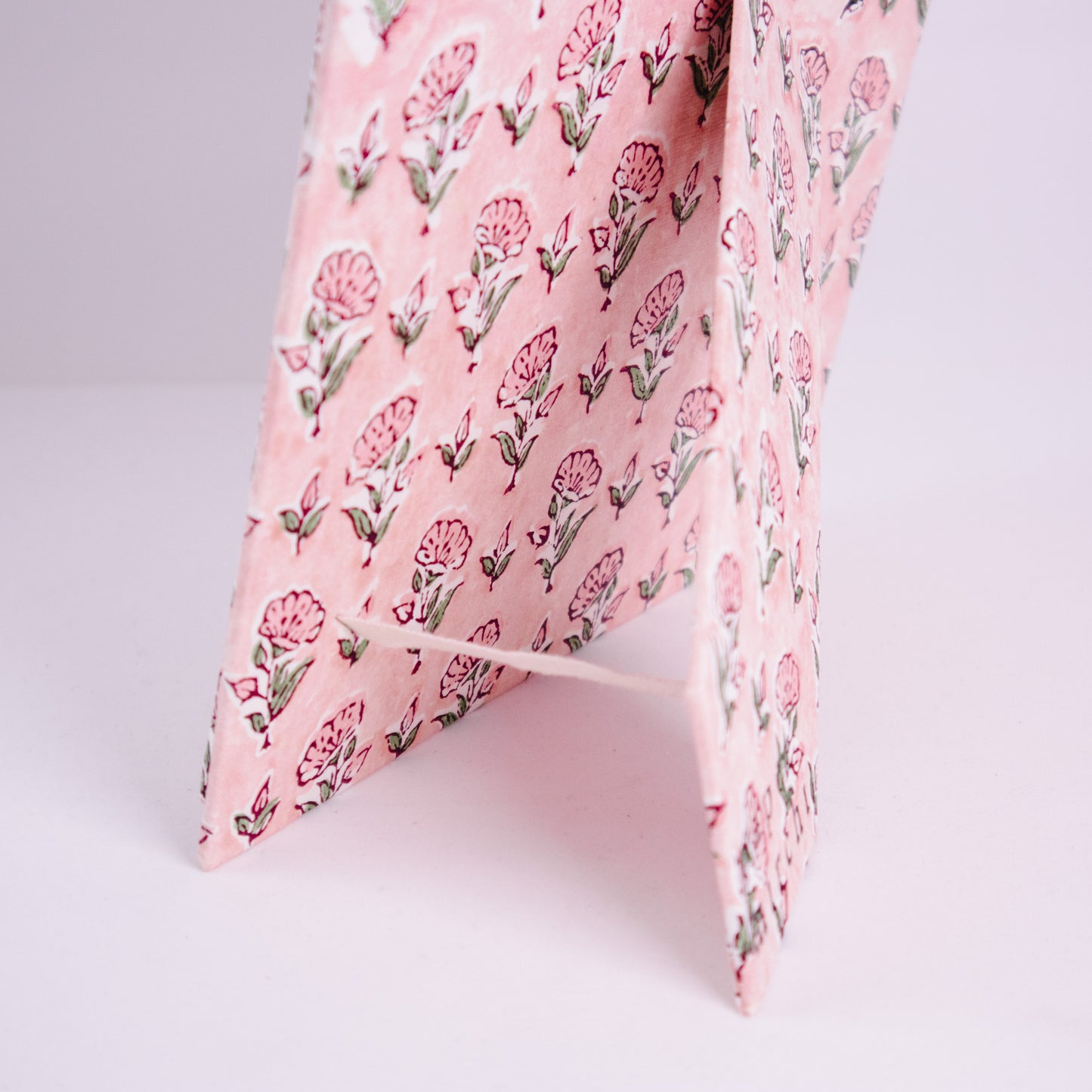 Block Floral Photo Frame