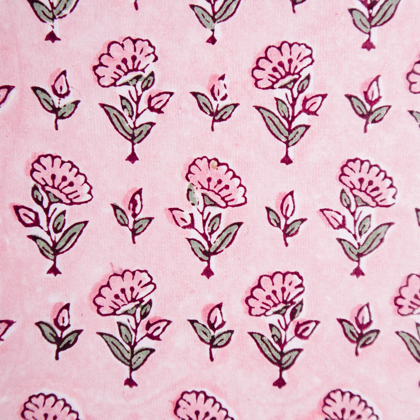 Block Floral Lined Notebook
