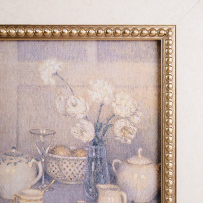 Tea Party Still Life Framed Wall Art