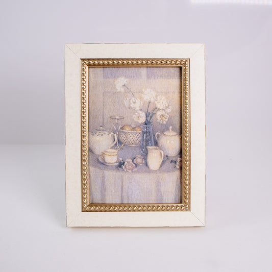 Tea Party Still Life Framed Wall Art