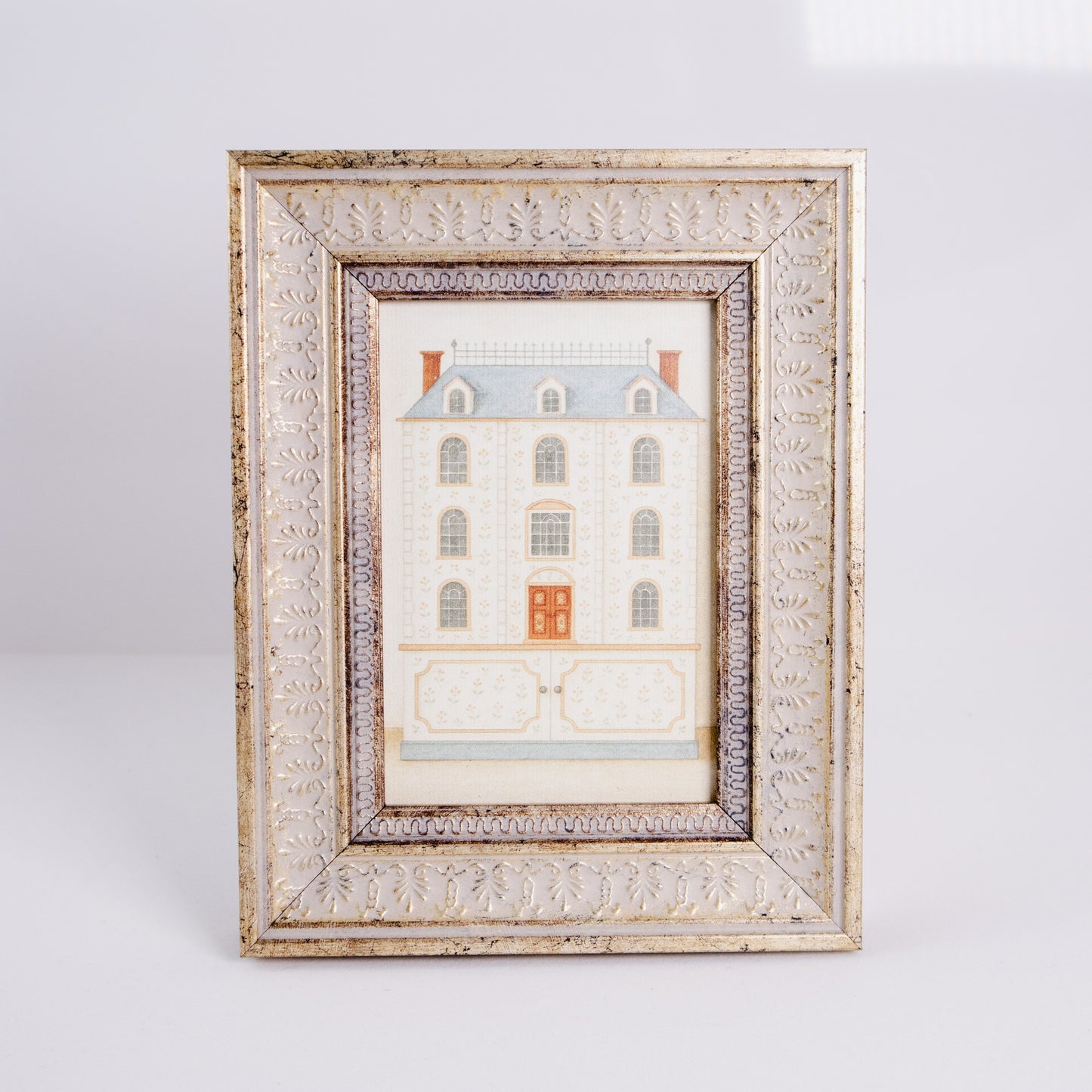 Vintage Doll House Framed Wall Art