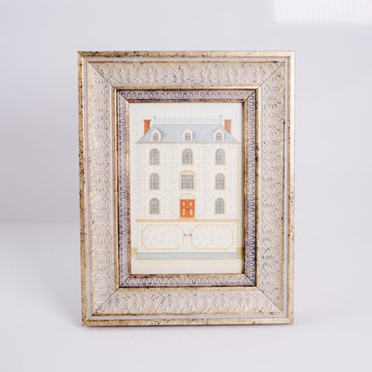 Vintage Doll House Framed Wall Art
