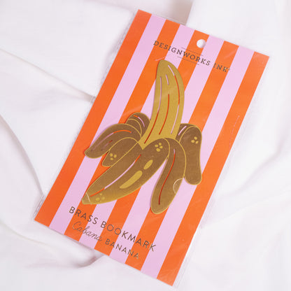 Banana Brass Bookmark
