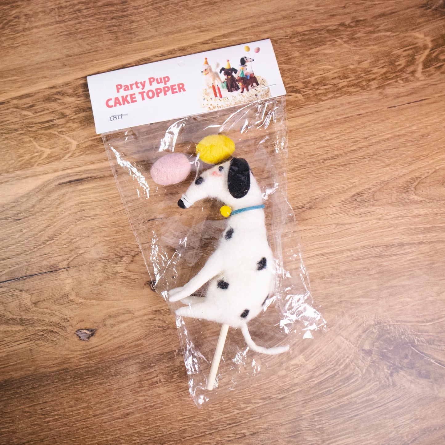 Party Dog Cake Topper