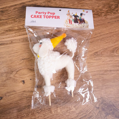 Party Dog Cake Topper
