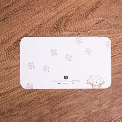 Watercolor Dogs Mini Notecard Set