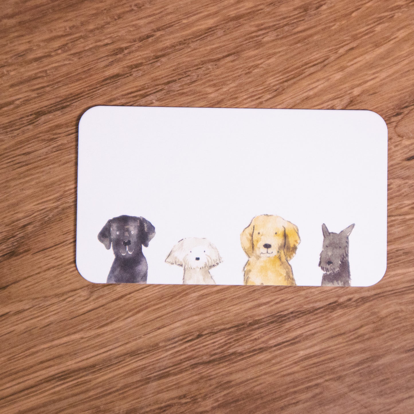 Watercolor Dogs Mini Notecard Set