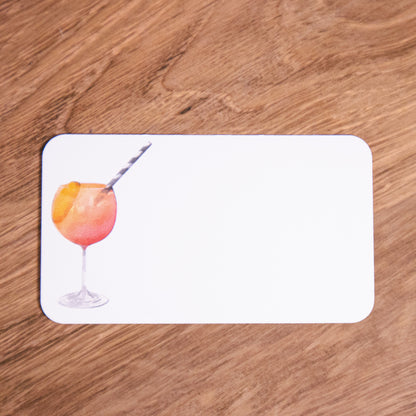 Aperol Spritz Mini Notecard Set