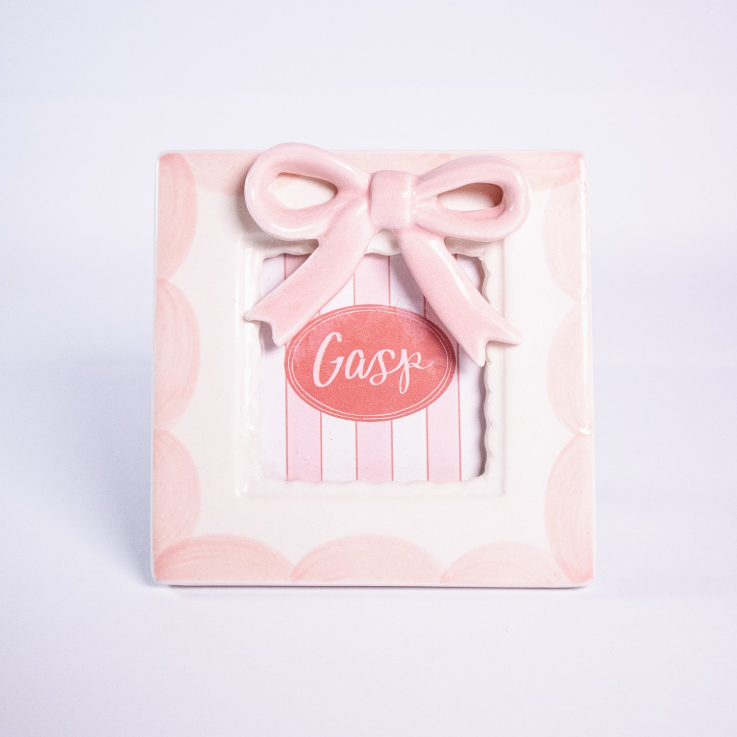 Pink Bow Photo Frame