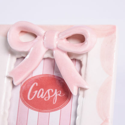 Pink Bow Photo Frame