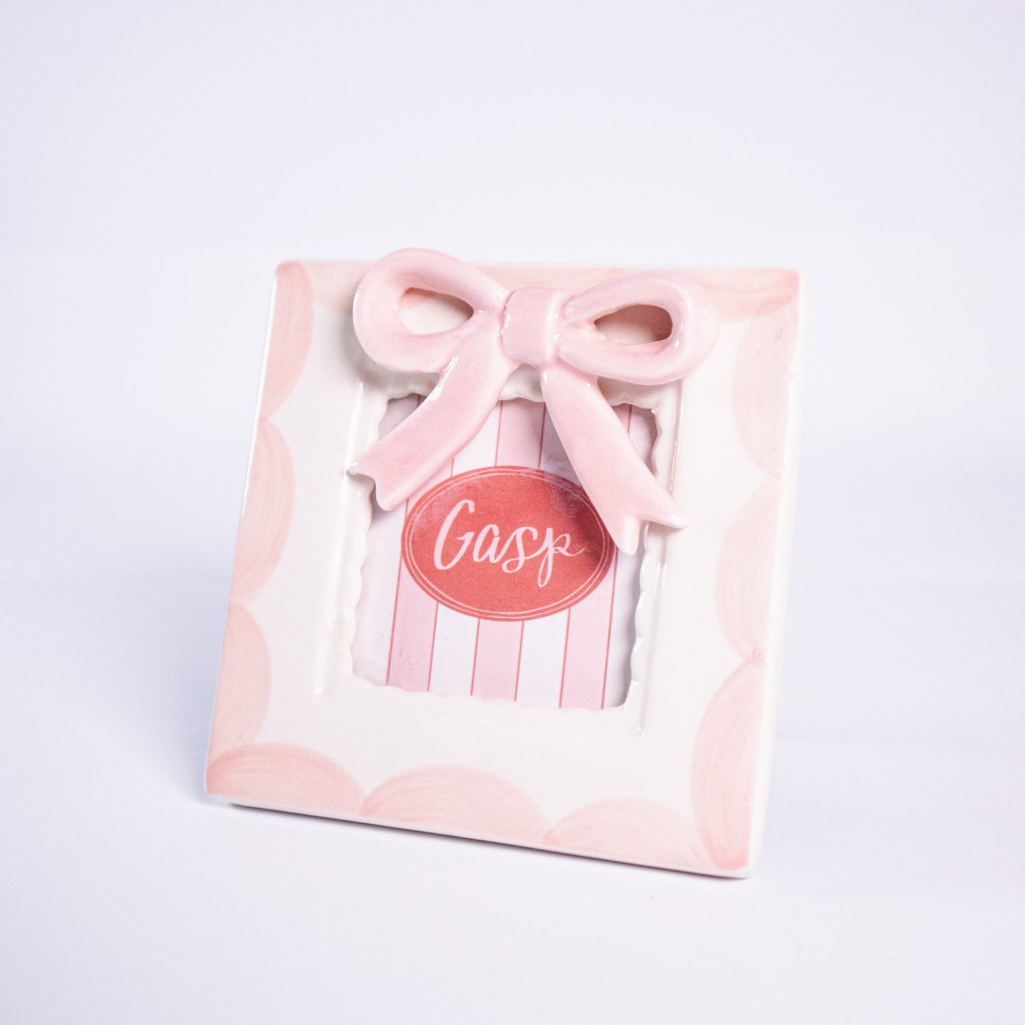 Pink Bow Photo Frame