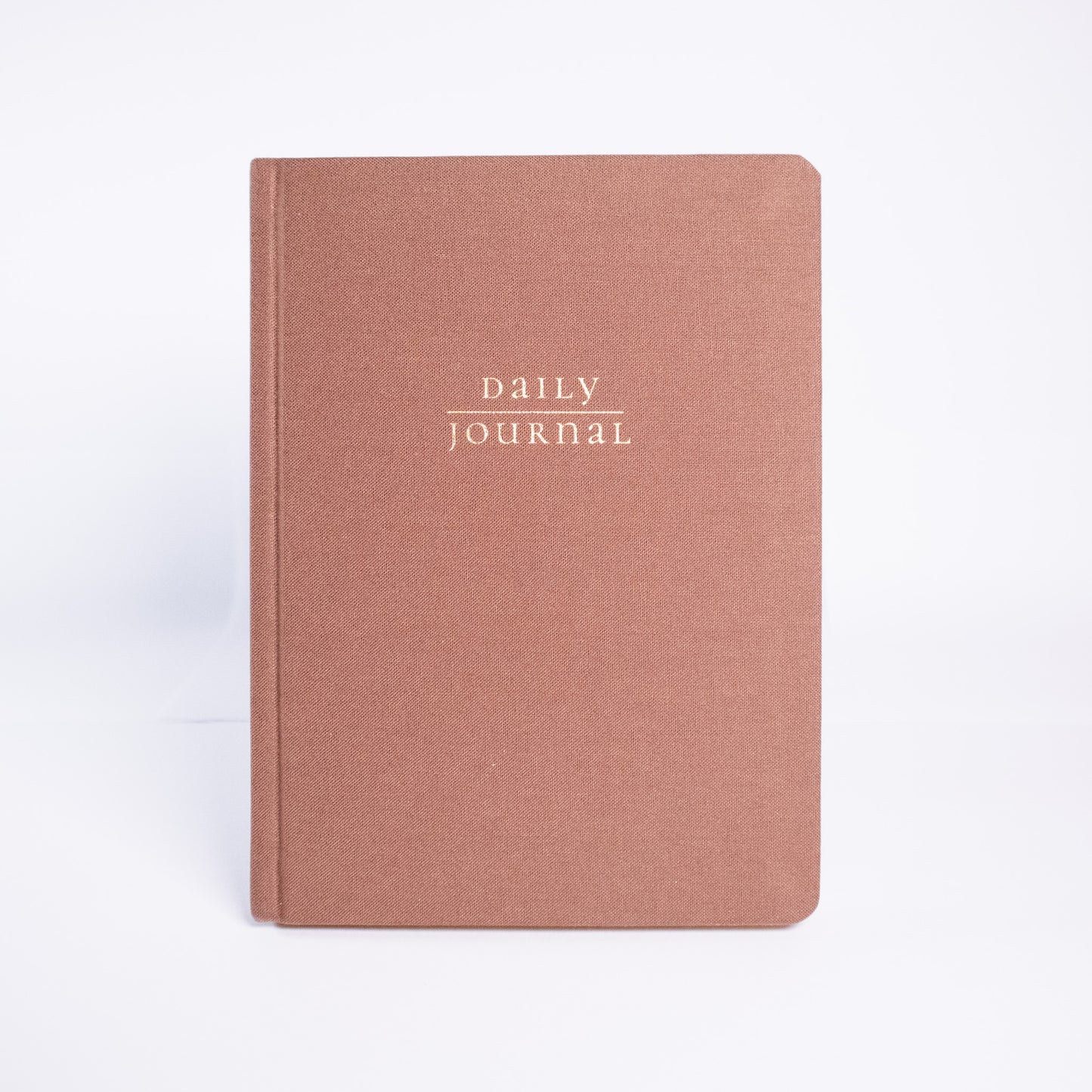 Brown Linen Daily Journal