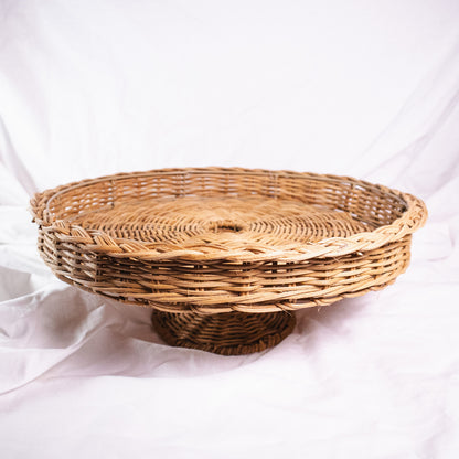 Natural Woven Pedestal