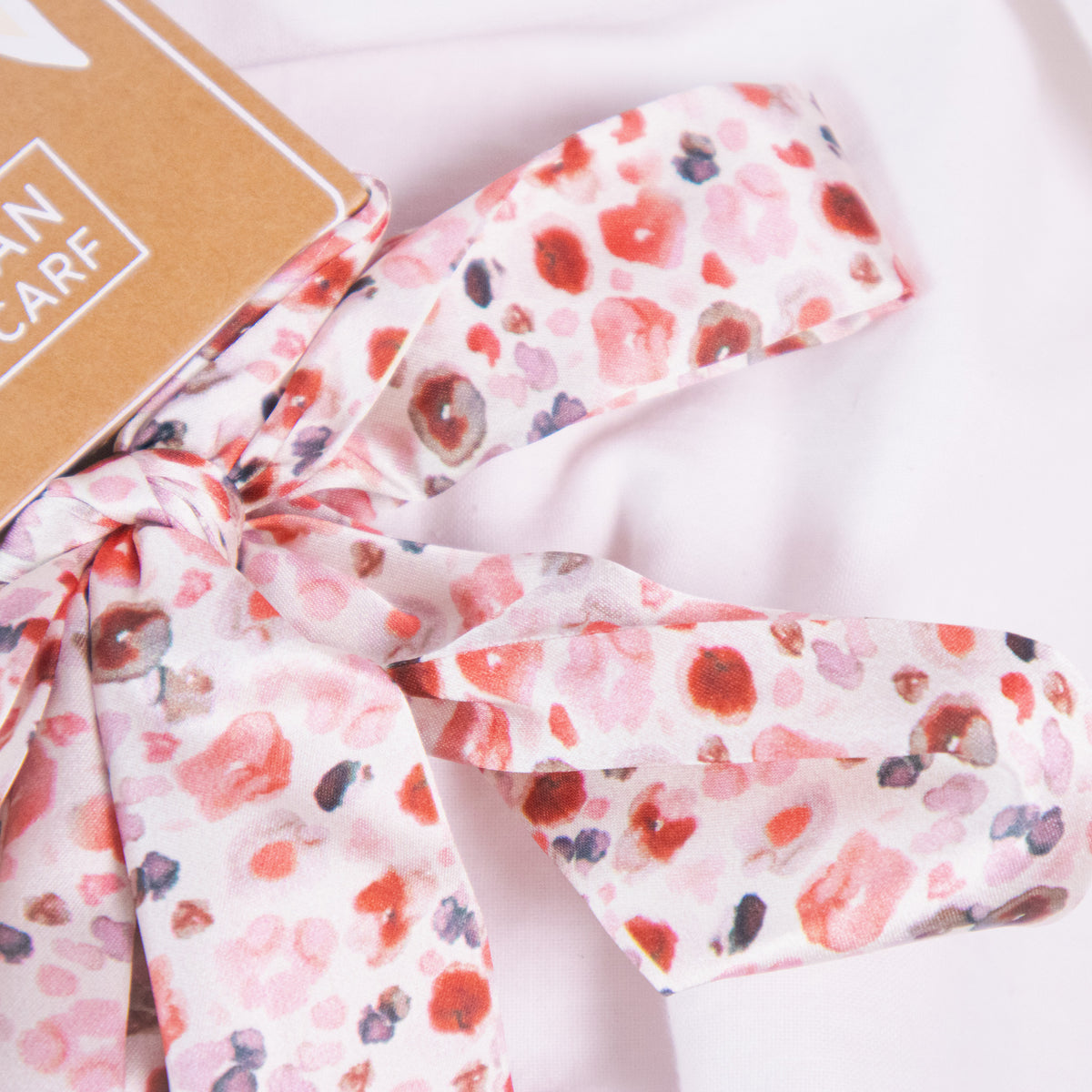 Watercolor Bag Scarf