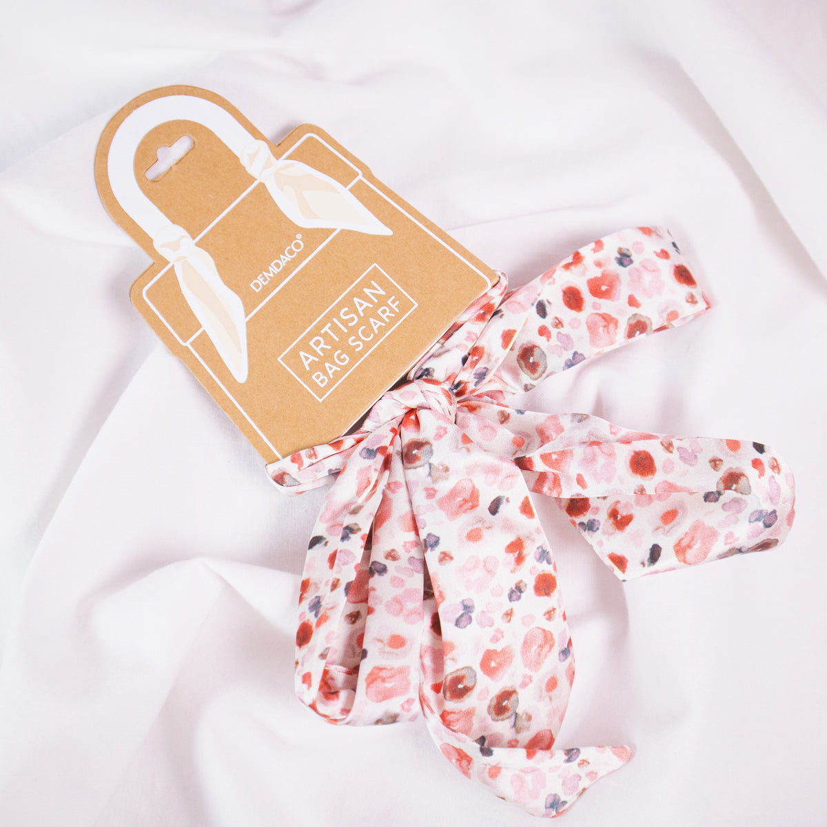 Watercolor Bag Scarf