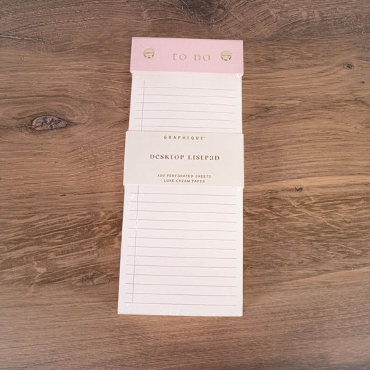 To Do Post Bound Notepad