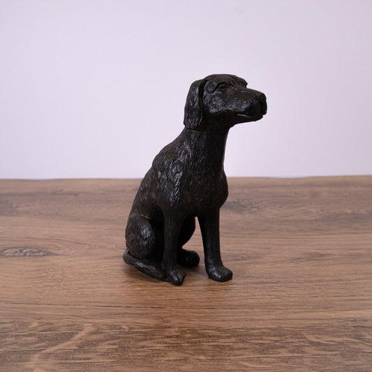 Metal Sitting Labrador