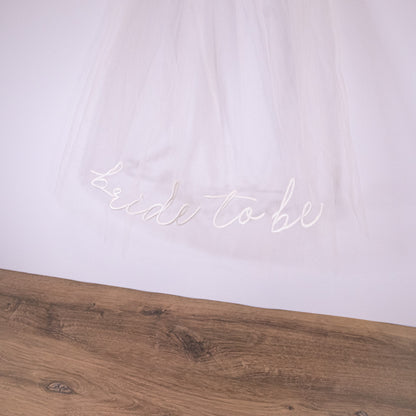 Bride To Be Party Veil