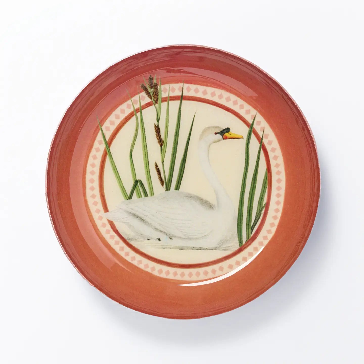 Tropical Swan Enamel Tray