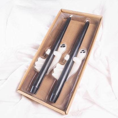 Ghost Taper Candles