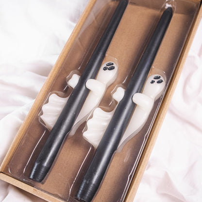 Ghost Taper Candles