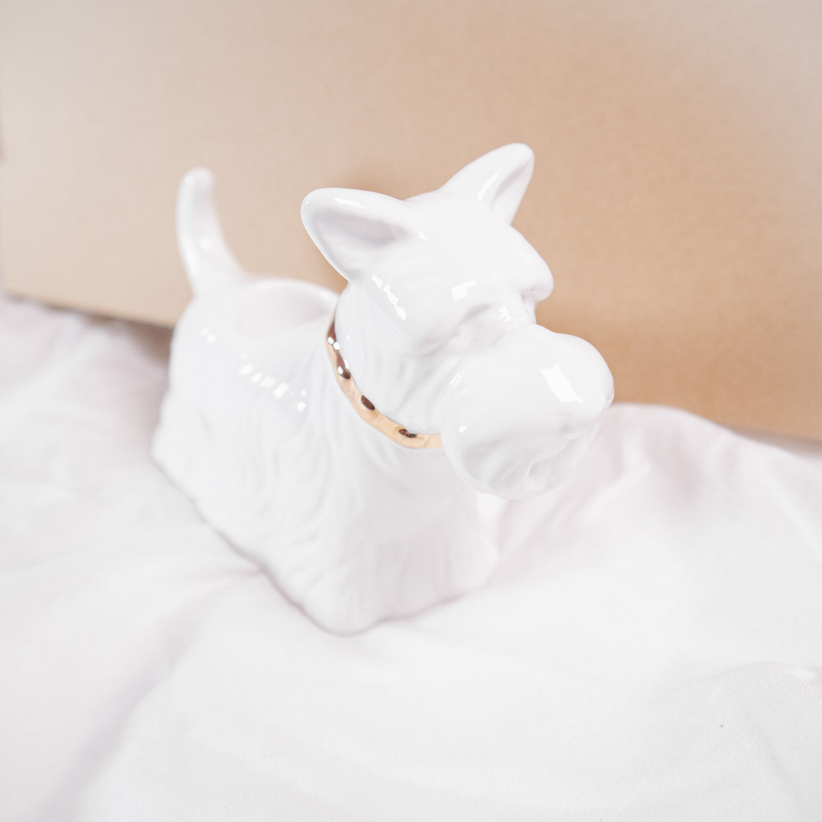 Scottie Dog Candle Holder