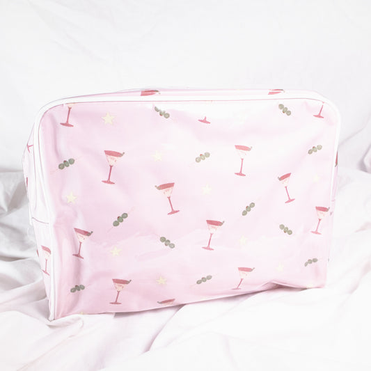 Martinis, Olives, and Stars Large Pouch